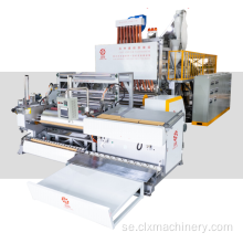 1500mm tre-skikt/fem-lagers co-extrusion Intelligent Automatic Cling Film Machine